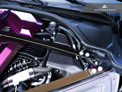 AutoTecknic Dry Carbon ECU Battery Terminal Cover - G80 M3 | G82/ G83 M4 - Graveyard Performance