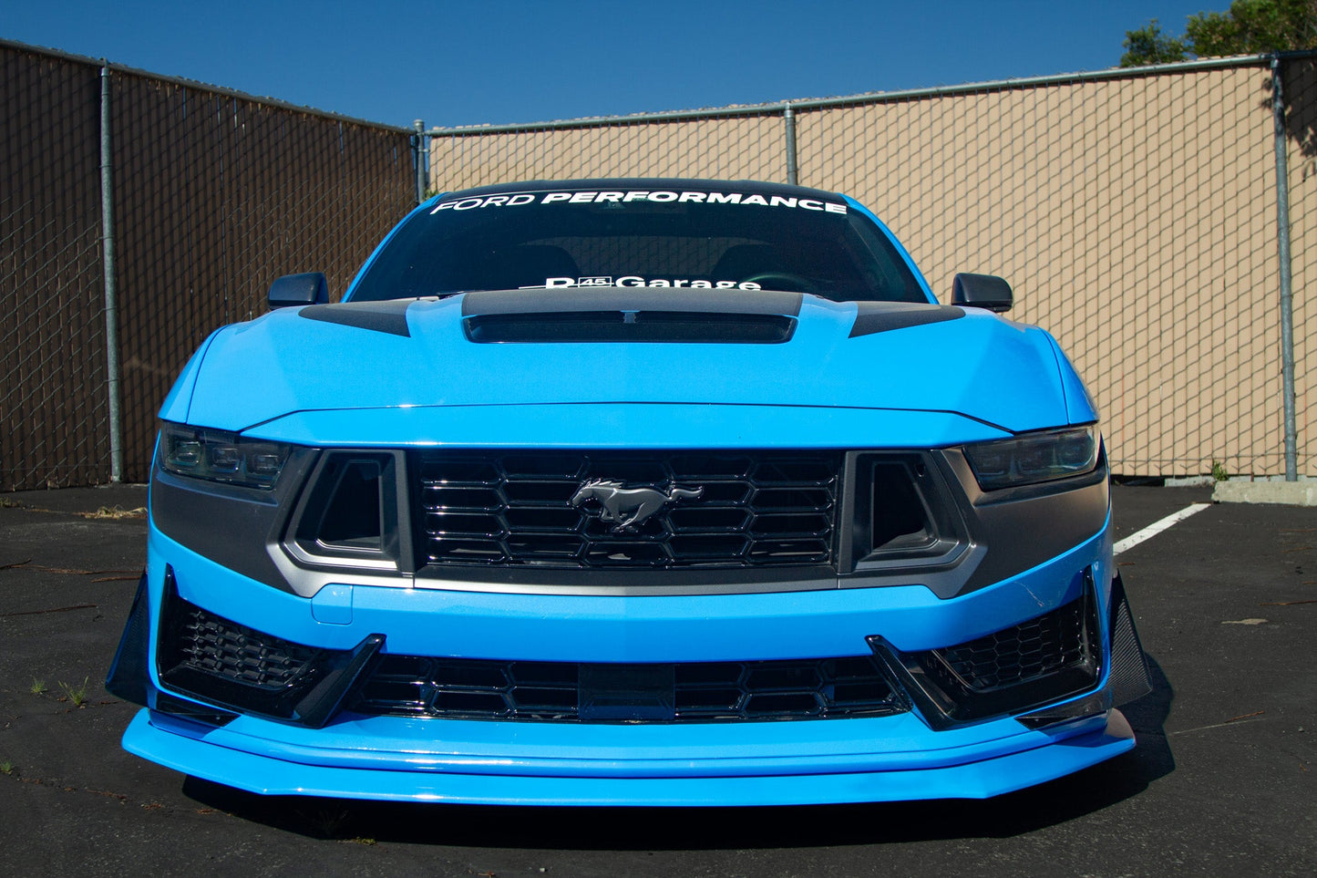 APR Performance Ford Mustang S650 Carbon Fiber Dark Horse Front Bumper Canards 2024 - Current (does not fit GT Bumper)