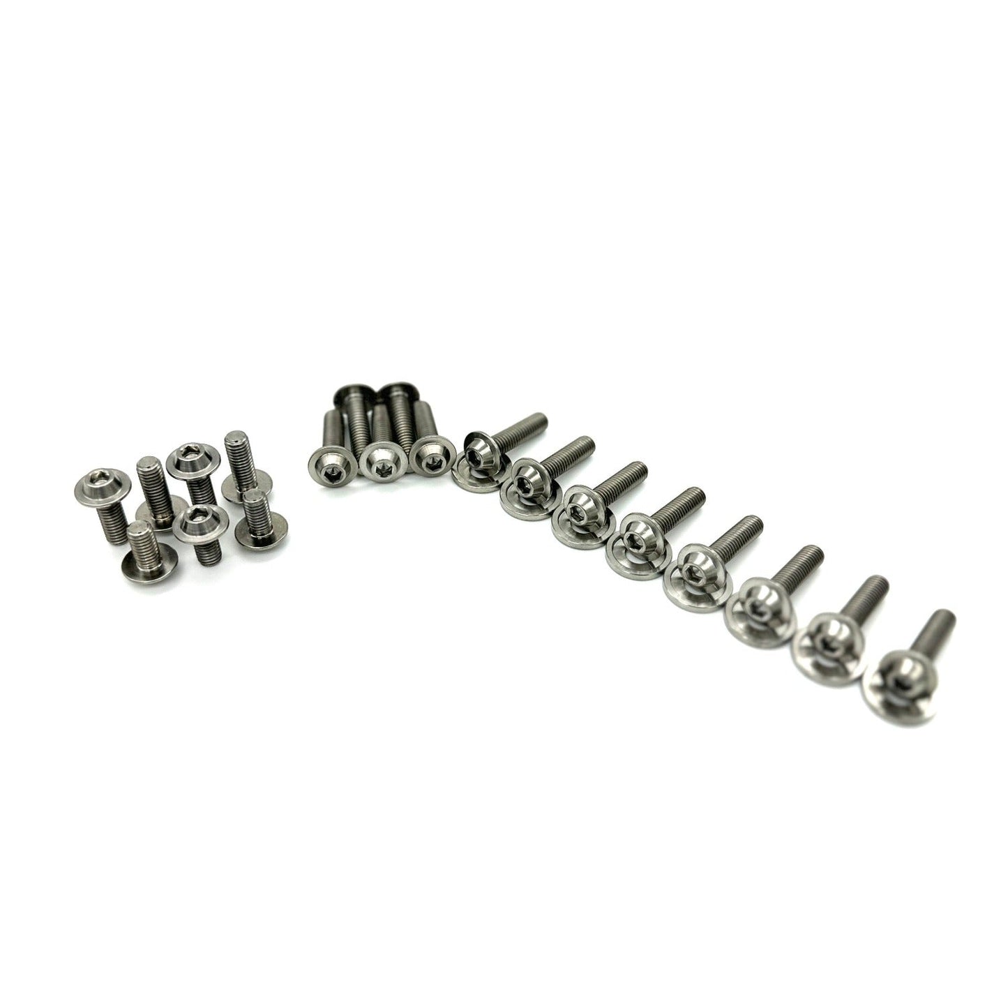 JDC Titanium Valve Cover Hardware Replacement Kit (Evo 4-9) - Graveyard Performance