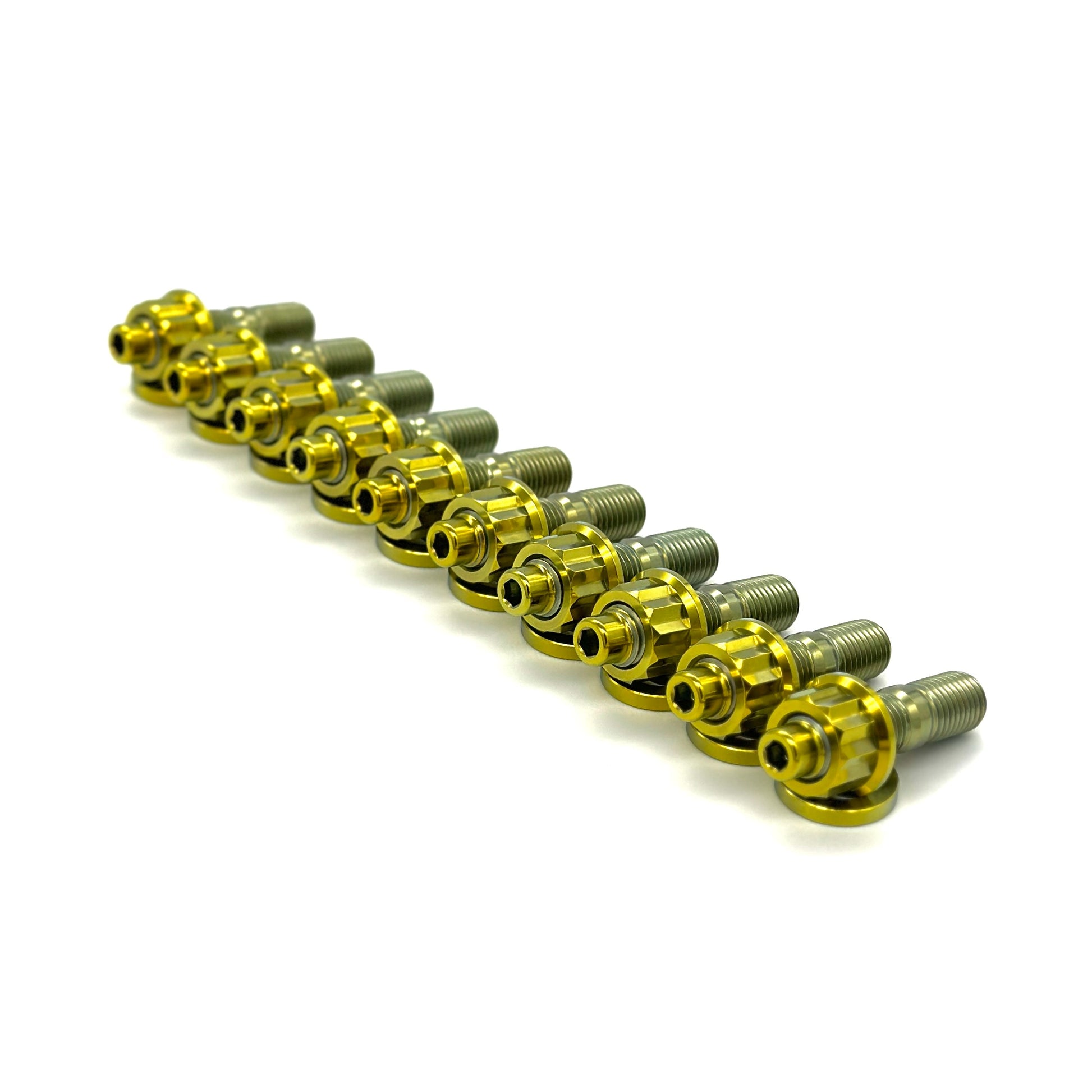 JDC Titanium Exhaust Manifold Stud Kit (Evo X) - Graveyard Performance
