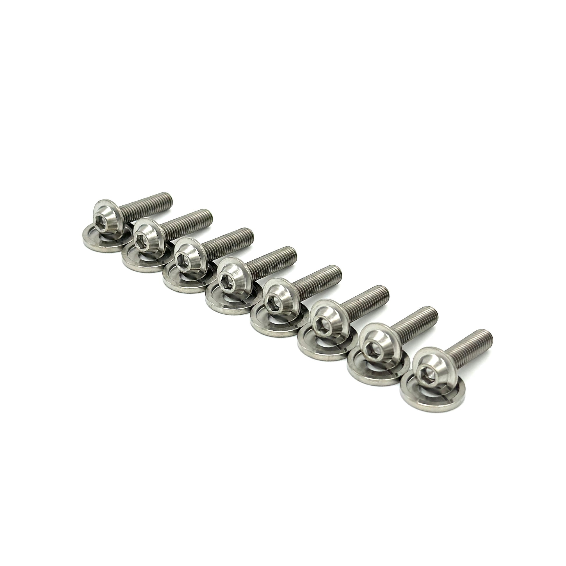 JDC Titanium Valve Cover Hardware Replacement Kit (Evo 4-9) - Graveyard Performance