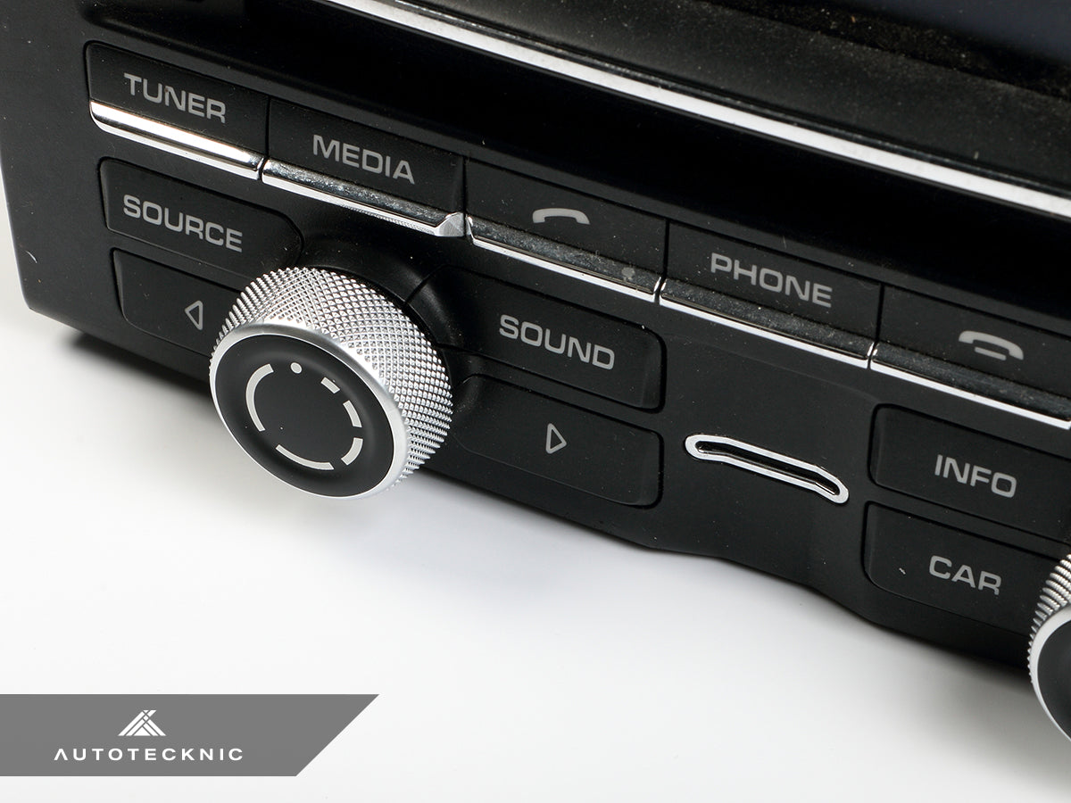 AutoTecknic Replacement Climate Control & Volume Knob - Porsche - Graveyard Performance