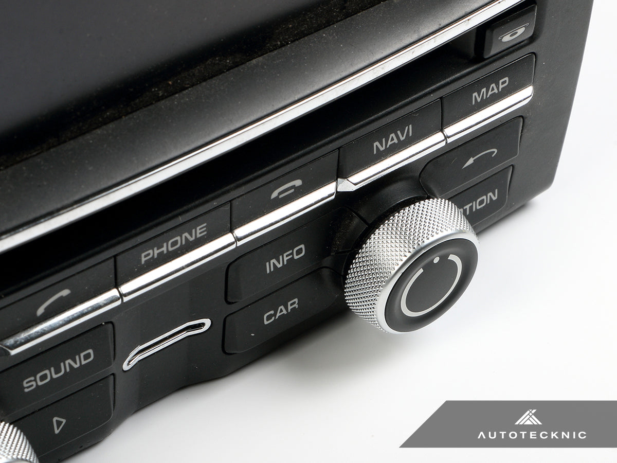 AutoTecknic Replacement Climate Control & Volume Knob - Porsche - Graveyard Performance