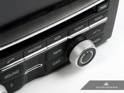 AutoTecknic Replacement Climate Control & Volume Knob - Porsche - Graveyard Performance