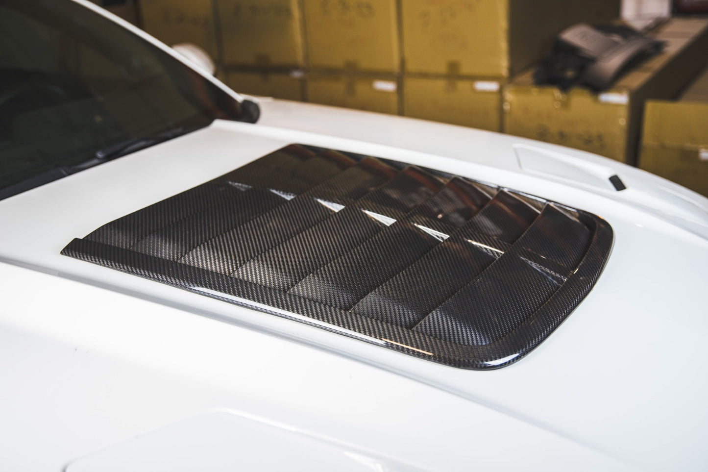 APR Performance Carbon Fiber Ford Mustang Hood Vent 2015 - 2017