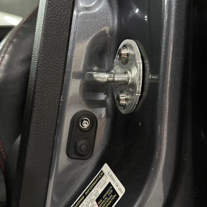 JDC Titanium Interior Door Hardware Kit (Evo 8/9) - Graveyard Performance