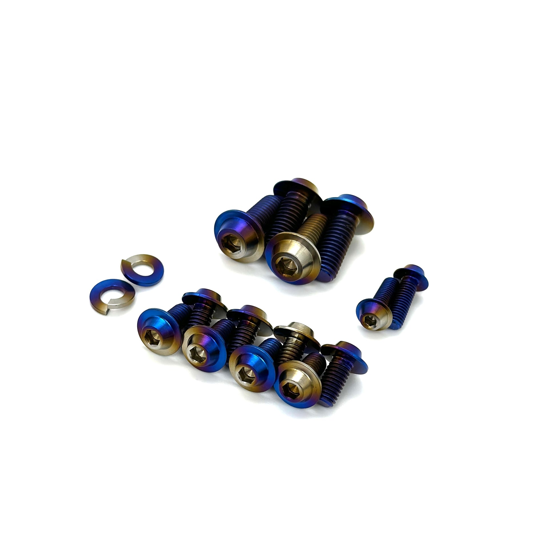 JDC Titanium Interior Door Hardware Kit (Evo 8/9) - Graveyard Performance