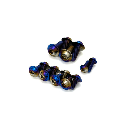 JDC Titanium Interior Door Hardware Kit (Evo 8/9) - Graveyard Performance