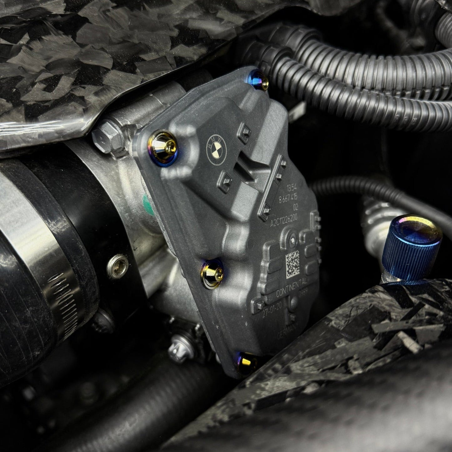 JDC Titanium Throttle Body Hardware Kit (MK5 Supra) - Graveyard Performance