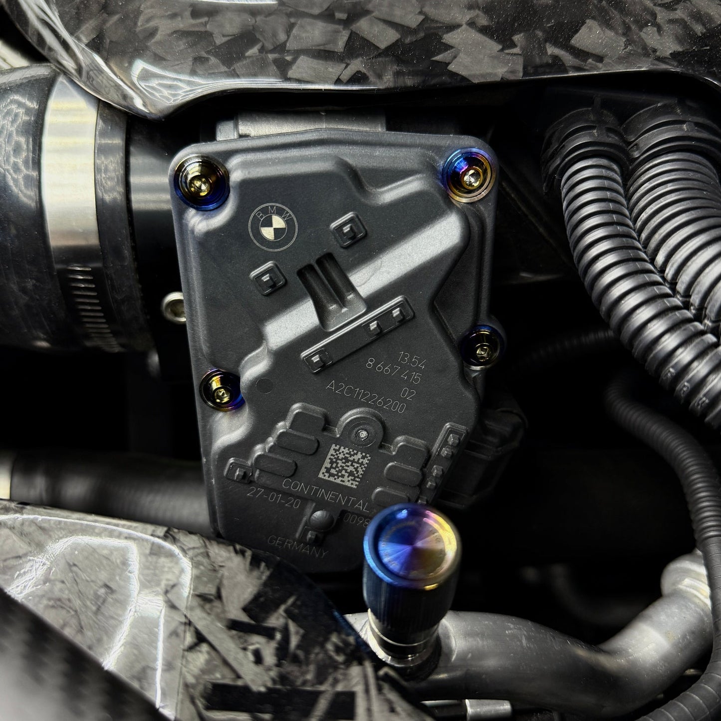 JDC Titanium Throttle Body Hardware Kit (MK5 Supra) - Graveyard Performance