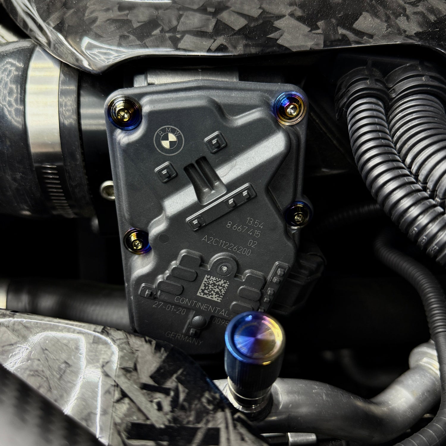 JDC Titanium Throttle Body Hardware Kit (MK5 Supra) - Graveyard Performance