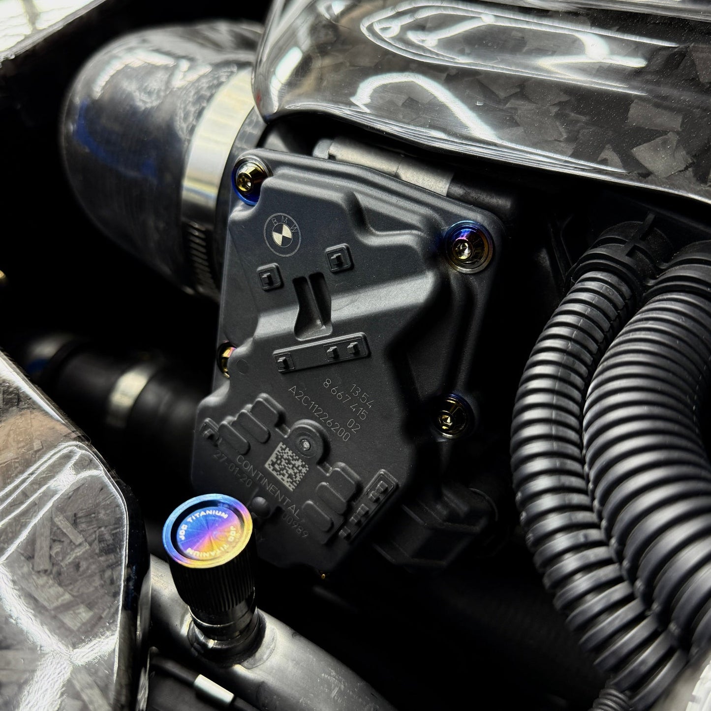 JDC Titanium Throttle Body Hardware Kit (MK5 Supra) - Graveyard Performance