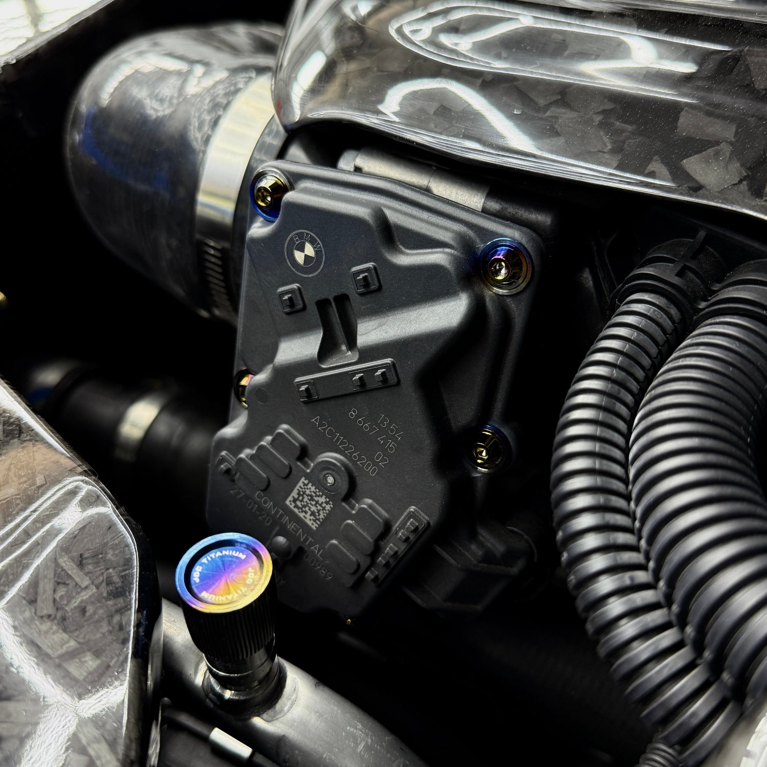 JDC Titanium Throttle Body Hardware Kit (MK5 Supra) - Graveyard Performance