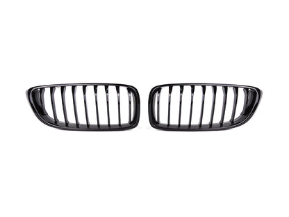 AutoTecknic Gloss Black Front Grille Set - F32/ F36 4-Series
