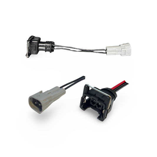 Alpha Injection Clinic Jetronic Ev1 to Denso Plug Adapters - Graveyard Performance