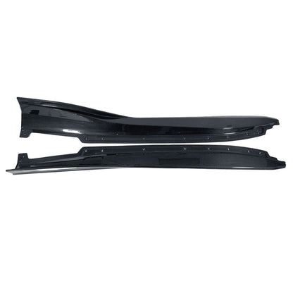 Chevrolet Corvette C8 Z06/ E Ray/ ZR1/ Grand Sport Carbon Fiber Side Rocker Extensions/ Side Skirts