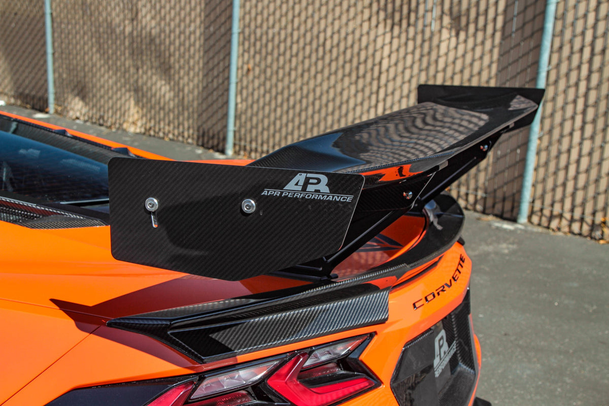 APR Performance Chevrolet Corvette C8 GTC500 Carbon Fiber Adjustable Wing