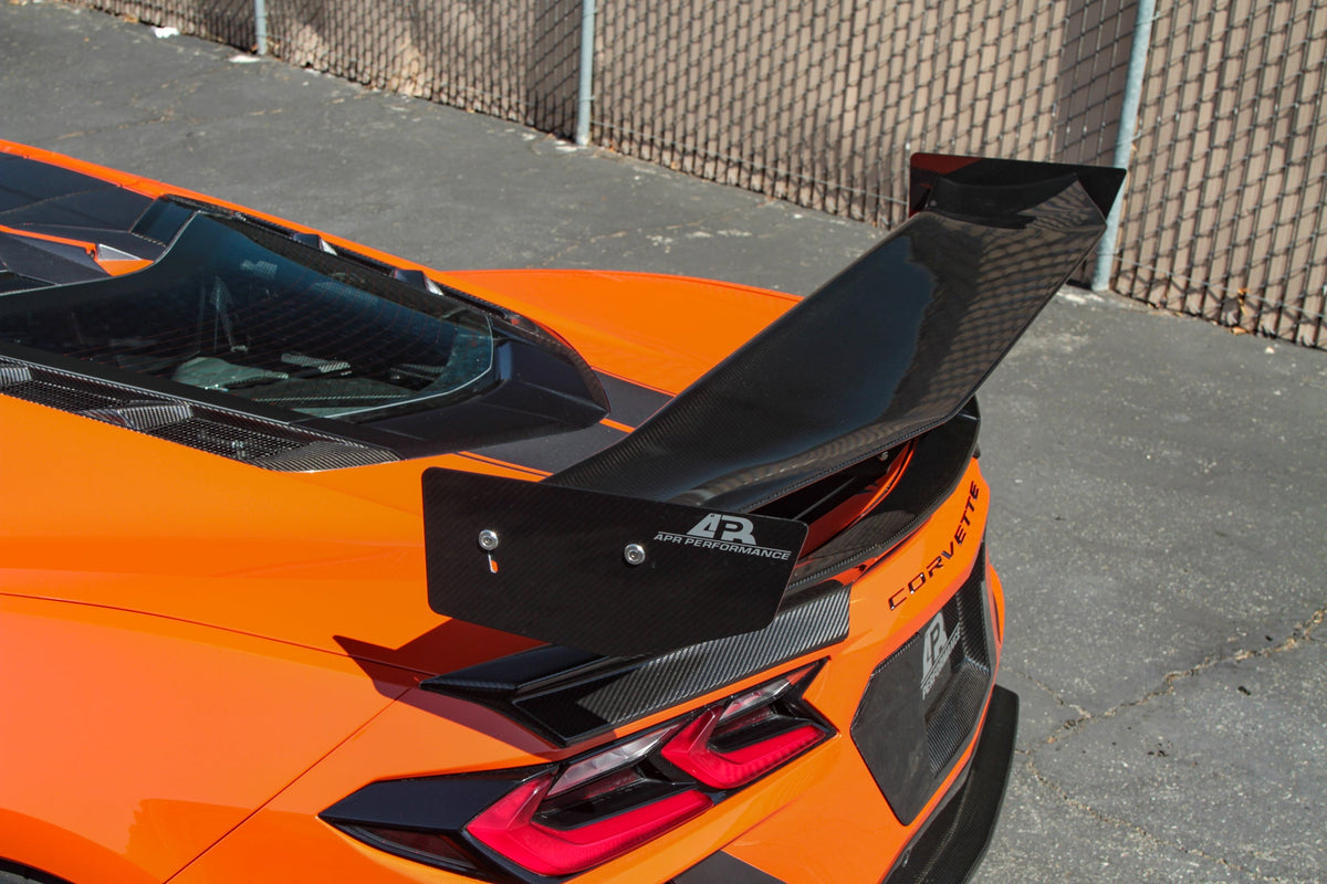 APR Performance Chevrolet Corvette C8 GTC500 Carbon Fiber Adjustable Wing