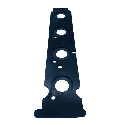 JDC "Show Series" Carbon Fiber Coil On Plug Mounting Plate (Evo 4-9) - Graveyard Performance