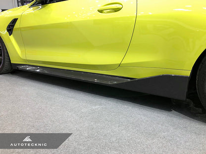 AutoTecknic Dry Carbon Performante Side Skirt - G82/ G83 M4 - Graveyard Performance