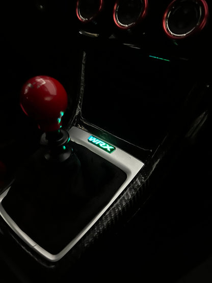 Lit Logos WRX Shifter Trim Badge | 2015-2021 WRX