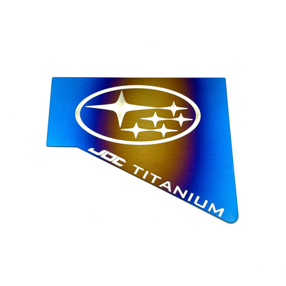 JDC Titanium Fuse Box Cover | 2008-2021 Subaru WRX/STi