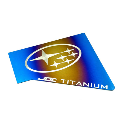 JDC Titanium Fuse Box Cover | 2008-2021 Subaru WRX/STi