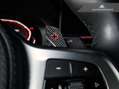 AutoTecknic Carbon Fiber Pole Position Shift Paddles - G07 X7 - Graveyard Performance