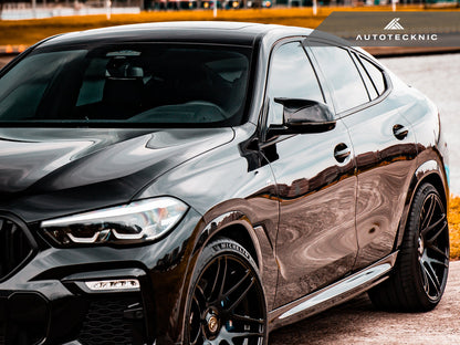 AutoTecknic M-Inspired Complete Mirror Retrofit Kit - G01 X3 | G02 X4 Pre-LCI - Graveyard Performance