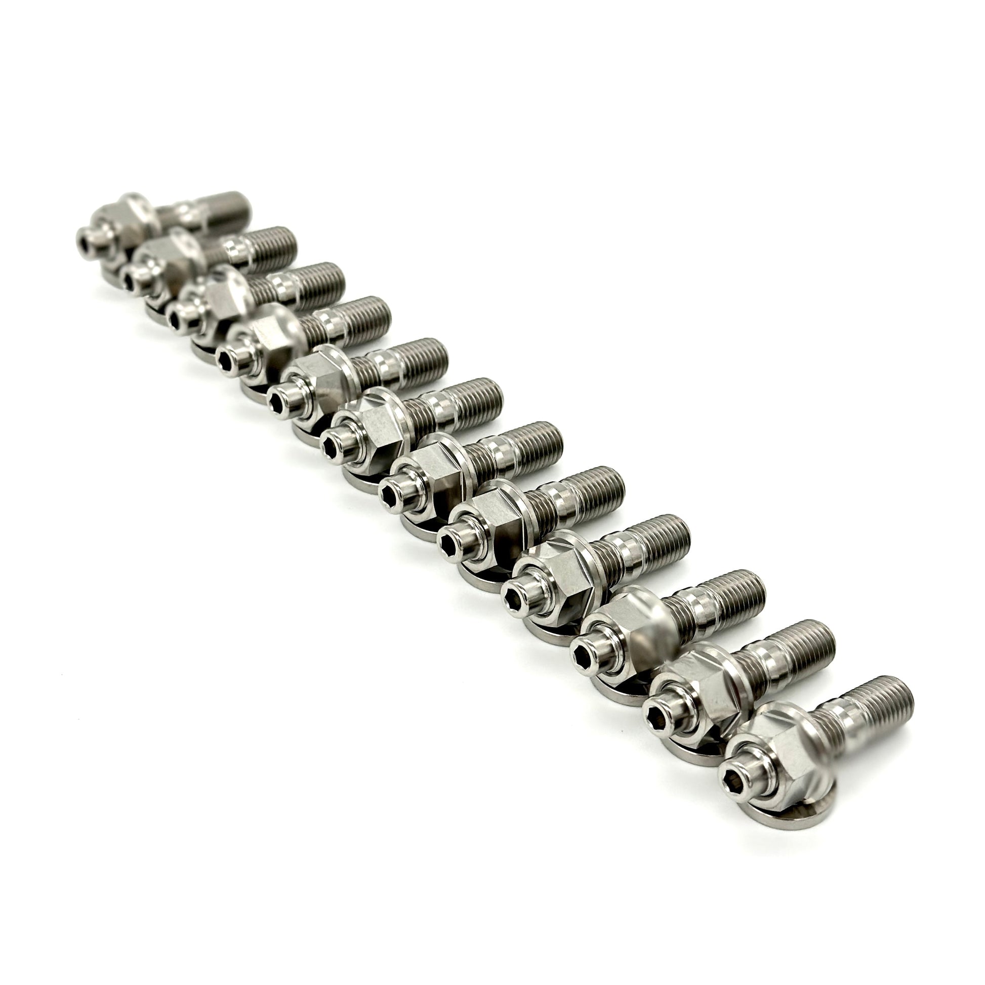 JDC Titanium Exhaust Manifold Stud Kit (MK4 Supra) - Graveyard Performance