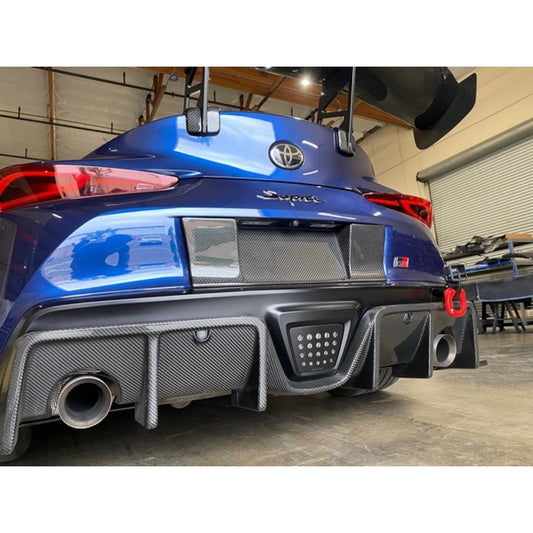 APR Performance Toyota Supra A90/91 Carbon Fiber Rear Diffuser 2020-2023