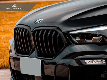 AutoTecknic Gloss Black Front Grille - G06 X6 Pre-LCI - Graveyard Performance