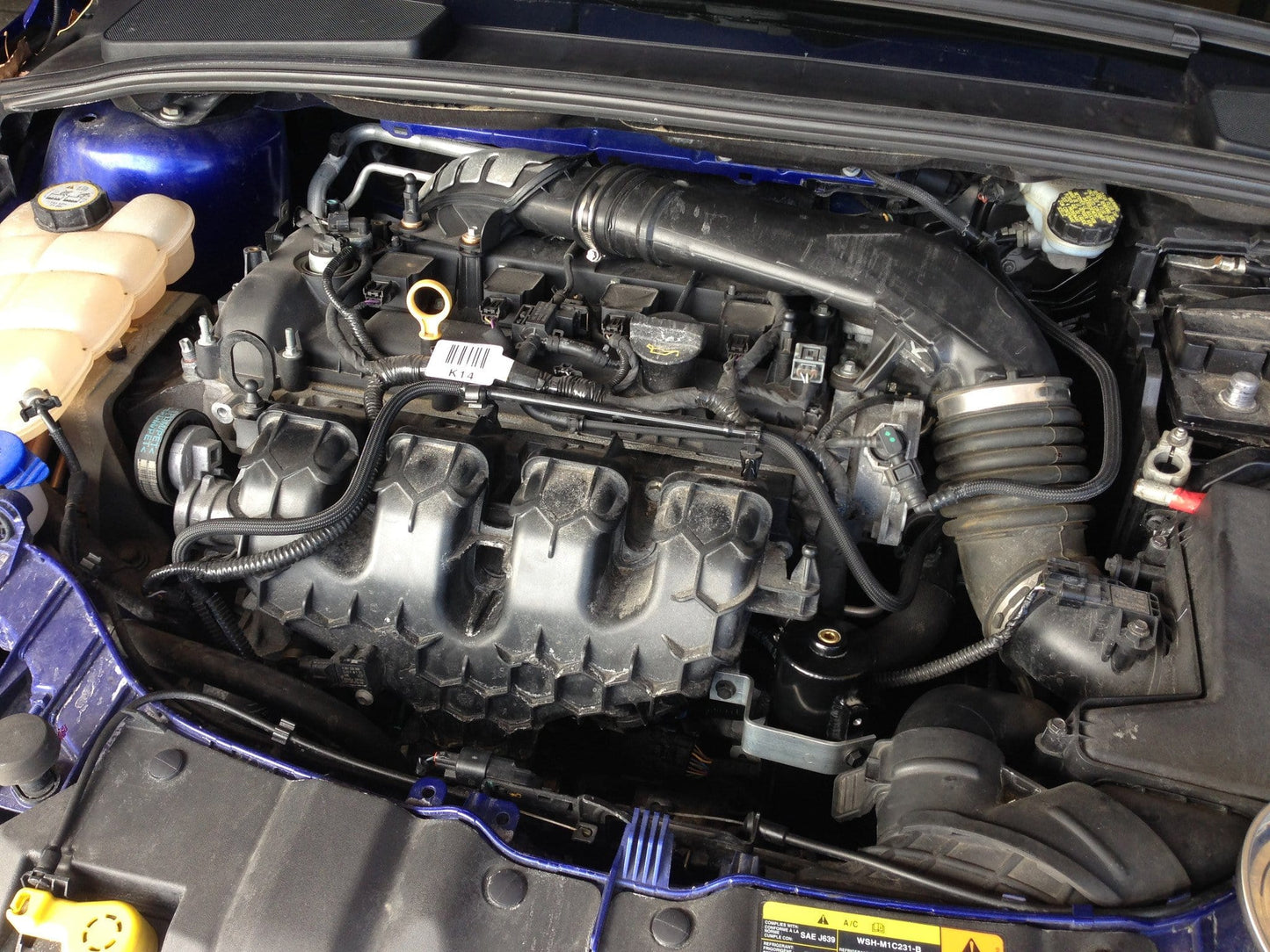 Focus ST Oil Catch Can kit Stage 1
