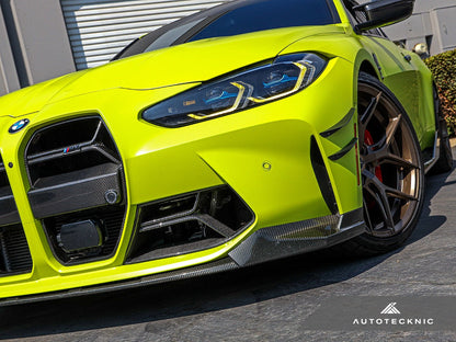 AutoTecknic Dry Carbon Competizione GT4 Front Grille - G80 M3 | G82/ G83 M4 - Graveyard Performance