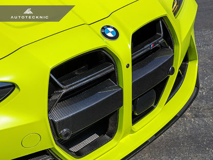 AutoTecknic Dry Carbon Competizione GT4 Front Grille - G80 M3 | G82/ G83 M4 - Graveyard Performance