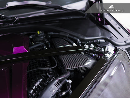 AutoTecknic Dry Carbon ECU Battery Terminal Cover - G80 M3 | G82/ G83 M4 - Graveyard Performance