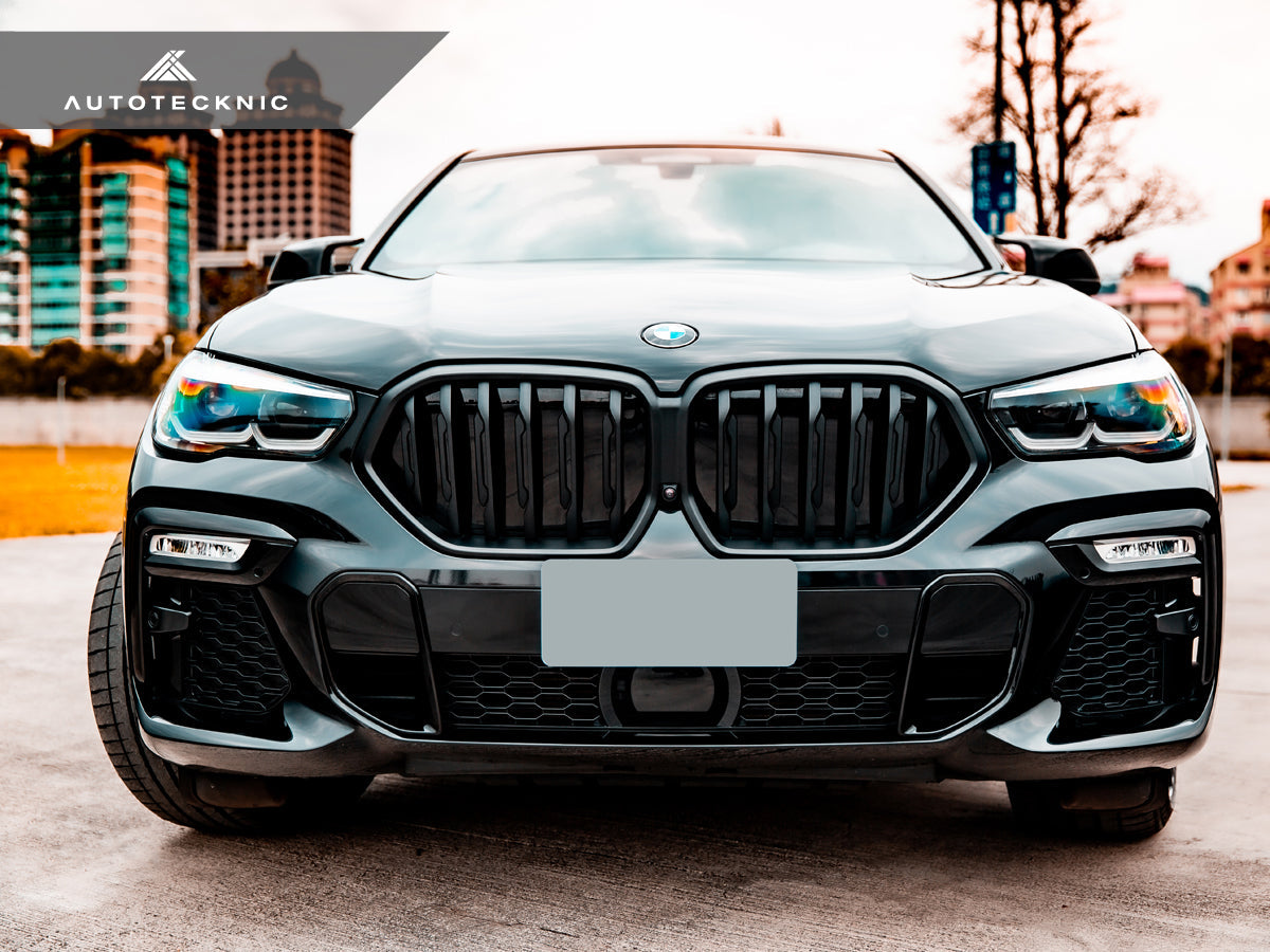 AutoTecknic Gloss Black Front Grille - G06 X6 Pre-LCI - Graveyard Performance