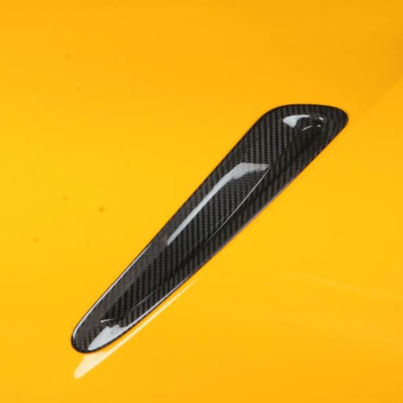 Toyota Supra MKV A90/A91 Carbon Fiber Hood Vents (without holes) | Palenon Performance - Graveyard Performance