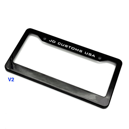 JDC Dry Carbon Fiber License Plate Frames (Gloss, Matte, & Forged) - Graveyard Performance