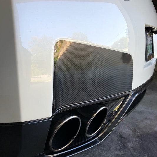 JDC Bumper Exhaust Guards (09-16 Nissan R35 GT-R) - Graveyard Performance