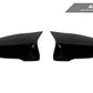 AutoTecknic Replacement Aero Glazing Black Mirror Covers - A90 Supra 2020-Up