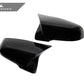 AutoTecknic Replacement Aero Glazing Black Mirror Covers - A90 Supra 2020-Up