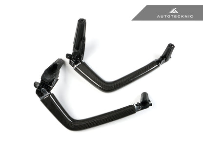 AutoTecknic Carbon Fiber Interior Handle Set - Porsche 9Y0 Cayenne 2019-2025 - Graveyard Performance