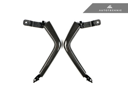 AutoTecknic Carbon Fiber Interior Handle Set - Porsche 9Y0 Cayenne 2019-2025 - Graveyard Performance