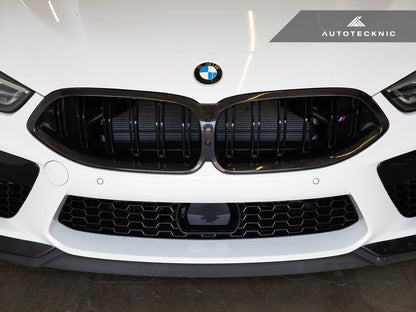 AutoTecknic Replacement Dry Carbon Grille Surround - F9X M8 - Graveyard Performance