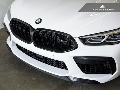 AutoTecknic Replacement Dry Carbon Grille Surround - F9X M8 - Graveyard Performance