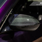 AutoTecknic Replacement Carbon Fiber Mirror Covers - BMW E90/ E92/ E93 M3 | E82 1M