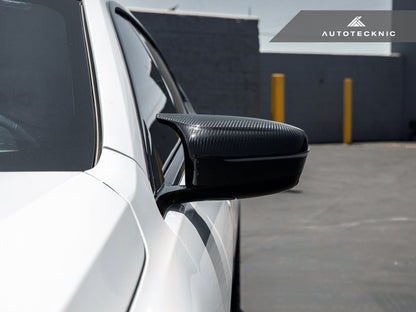 AutoTecknic Replacement Dry Carbon Mirror Covers - F90 M5 - Graveyard Performance