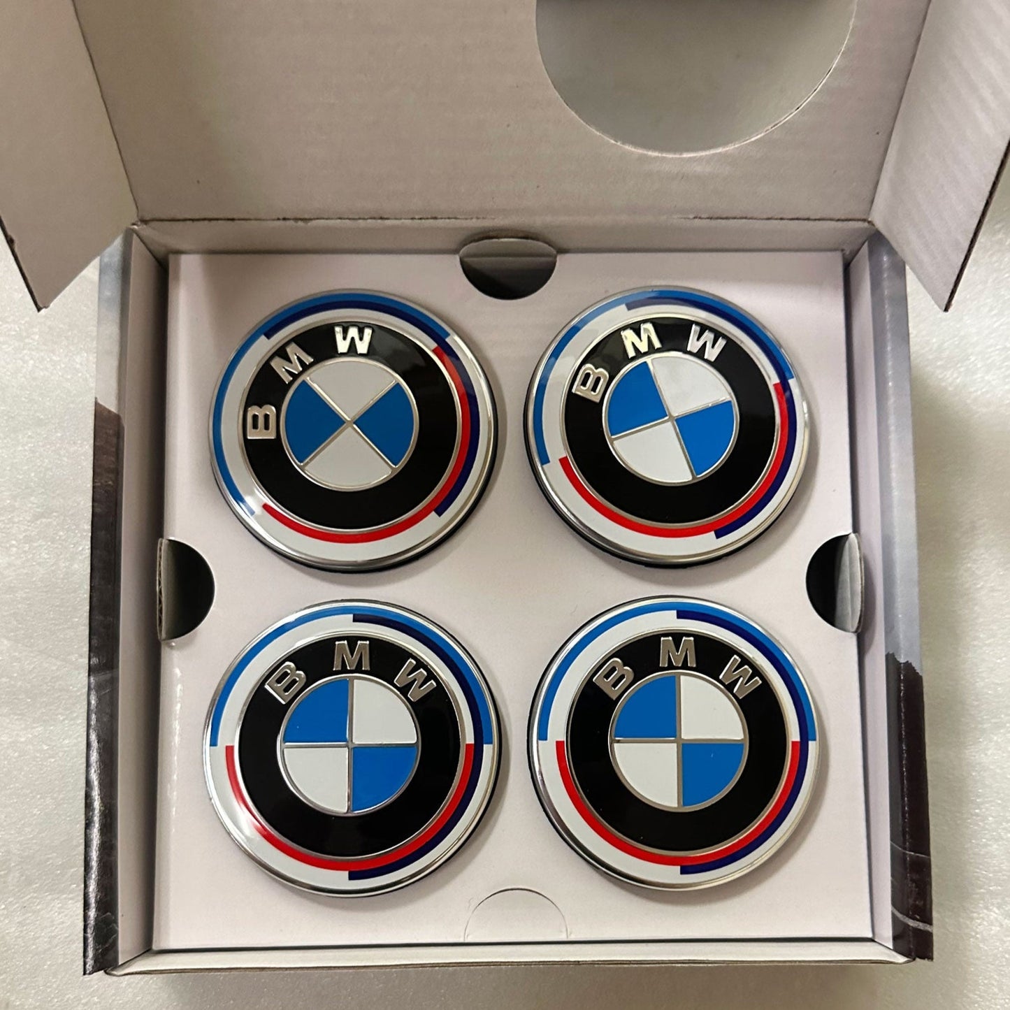 Genuine OEM BMW Floating Wheel Center Caps (Set of 4) - 5x120/ 5x112 - Graveyard Performance