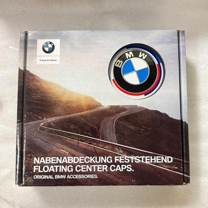 Genuine OEM BMW Floating Wheel Center Caps (Set of 4) - 5x120/ 5x112 - Graveyard Performance